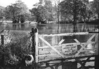 Flooding at the Lustleigh Cricket Field