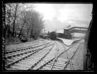 Yelverton Station in the Snow