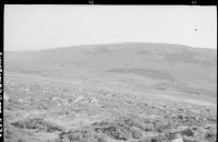 Grimspound Hut circle from Hookney Tor