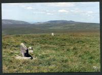 21/46 Marker stones, Cut Lane to Amicombe, Foresland, High Willhays and Yes Tor 18/8/1996