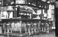 The old bar at the Kestor Inn