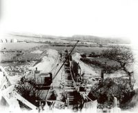 Constructing the Sheepstor dam