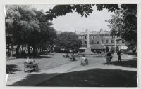 EXMOUTH  - gardens and war memorial