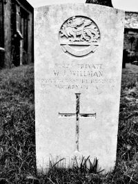 Uncatalogued: Ilsington Churchyard Private W J Willman's grave.jpg