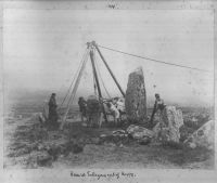 Raising of stones on Hingston Hill