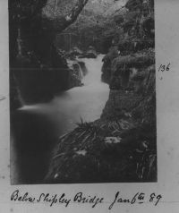 The river below Shipley Bridge