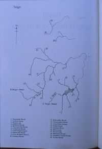 Teign river map