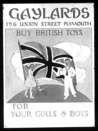 Publicity for Gaylards of Plymouth