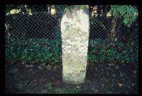 Stone in Tavistock vicarage garden