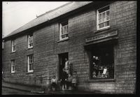 Family outside Wonnacott's ( Coombe's) Store