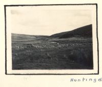 A distant view of Huntingdon Cross