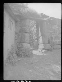 Porch at Thornworthy Farm