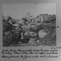 Upper and lower Blowing Houses at yealm head rocks