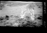 Granite rail junction on the Haytor Granite Railway