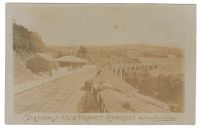 Station and old viaduct at Ivyybridge