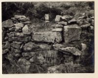 Remains of chapel at Huntingdon Warren