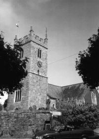 The parish church of St John the Baptist