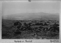 Hut circle at Merrivale