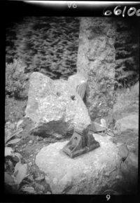 Dartmoor Railway cast iron chair