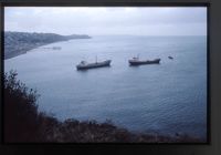 Ships aground at Teignmouth