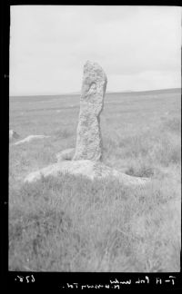 T-A stone on North Hessary tor