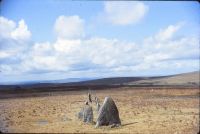 Stone row at Merrivale