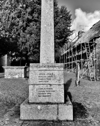 Manaton War Memorial detail.jpg