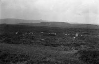 NEGATIVE OF STONE CIRCLE