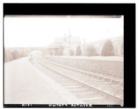 Brentor railway station from signal box