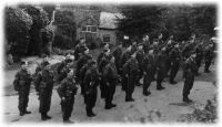 Lustleigh Home Guard on Parade