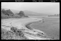 Burrator Reservoir during the drought of September 1959