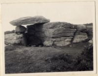 Dolmen on Hawks Tor