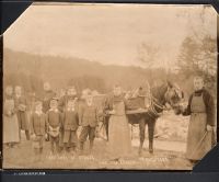 First  load of stones - Buckfast abbey