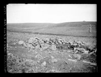 Hut Circle under Legis Tor