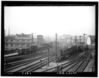 Railway junction at Millbay, Plymouth