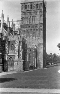 NEGATIVE OF CHURCH OR CATHERDRAL