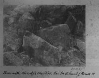 Mortar Stones at Black Tor Blowing House