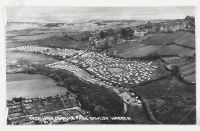 Aerial view of Hazelwood caravan park