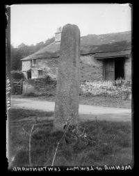 Menhir at Lew Mill, Lewtrenchard 