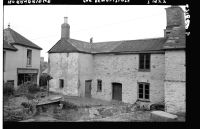 Houses scheduled for demolition in Horrabridge in the 1950s