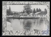 Paddle boat by The Island ('Totnes Castle'), Totnes