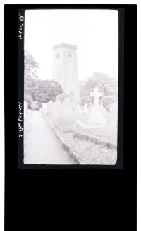 Stoke Gabriel Church as seen from the graveyard