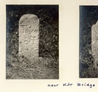 A boundary marker near Kirr Bridge