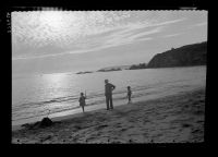 Taylor family on the beach