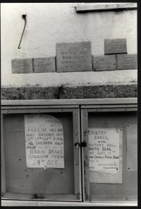 Victory Hall Notice Board