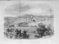 Photograph of an old engraving of Whitchurch