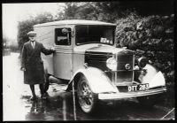 Will Endacott's first motor van