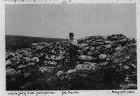 Wall at Grimspound