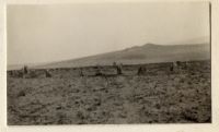 Stone circle at Brisworthy, with Legis Tor in background