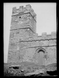 Tower of Brent tor church